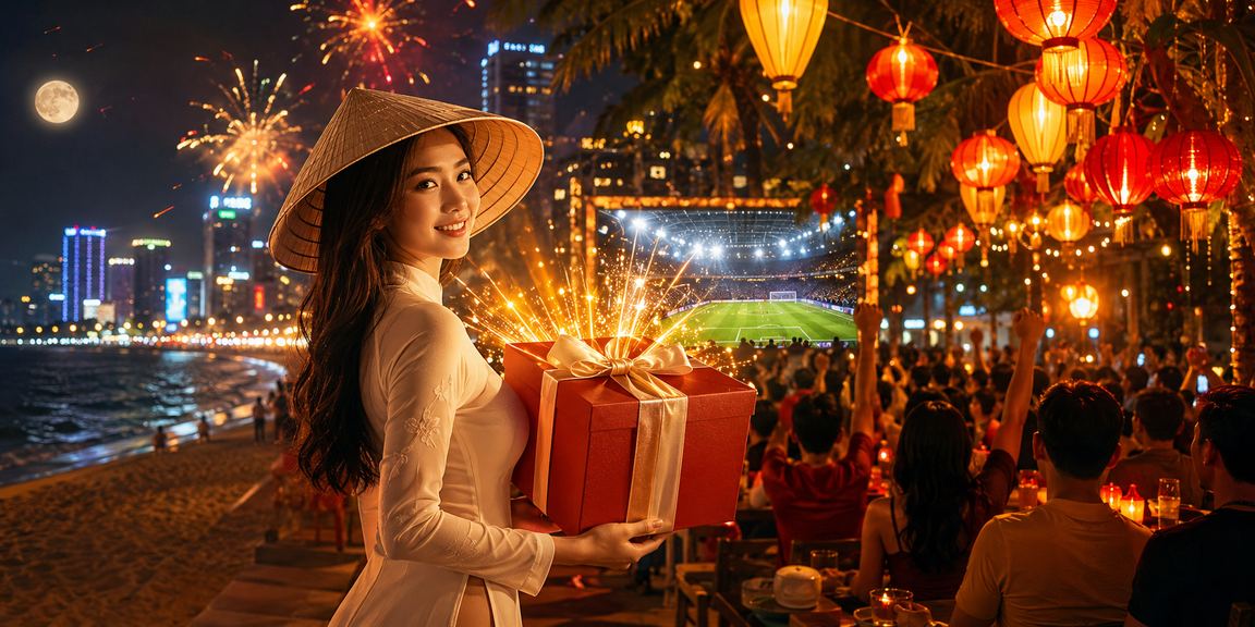 Phong cảnh Hội An và người chơi cá cược
